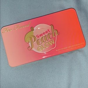 too faced sweet peach glow palette